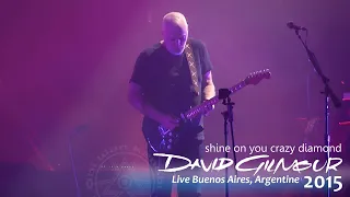 David Gilmour - Shine On You Crazy Diamond | Buenos Aires, Argentine - Dec 18th, 2015 | Subs SPA-ENG