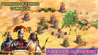 Age of Empires 2 Return of Rome | A Second Alexander | Pyrrhus of Epirus | AoE2 DE Return of Rome