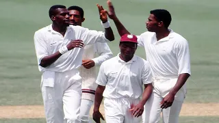 India vs West Indies | 3rd Test Match at Barbados in 1997 | India 81 All Out