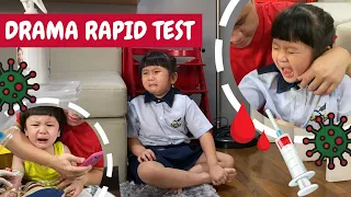 Rapid Testnya 1 menit Nangisnya 1 jam