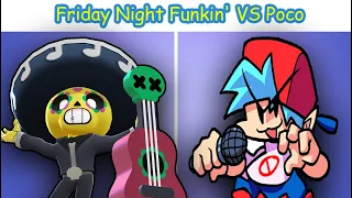 Friday Night Funkin' VS Poco - BRAWL STARS || Hard Level ||(FNF Mod)