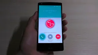 LG G4 incoming call