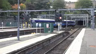 Trains at: Edinburgh Waverley, ECML, 25/09/15