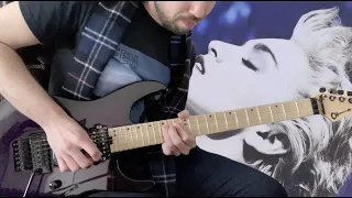 Madonna - Papa Don't Preach (Leppardized Guitar Cover)