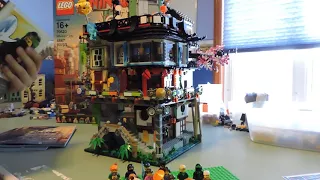 LEGO NINJAGO CITY BUILD AND REVIEW