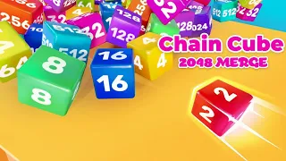 Chain Cube BIGGEST SCORE| 2048 3D| Android Weekly 2048 games #subscribe #like #youtube #games