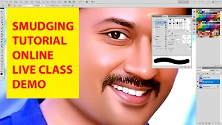 Digital Art Smudging Tutorial | Photoshop Tutorial | Photoshop Beginners