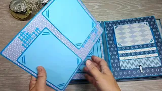 Мужской фотоальбомСкрапбукингScrapbooking