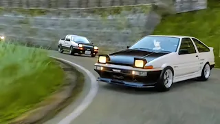 AE86 VS AE86 Insane Battle 💥