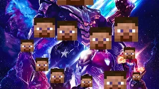 Every MCU Movie Portrayed by Minecraft (Avengers)