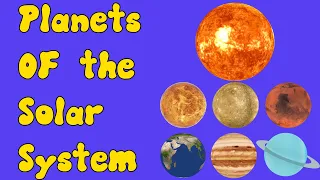 Planets song for kids | Space eight planets names | Our solar system #planetssong