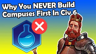 (Civ 6) What Order Should You Build Districts In Civilization VI? | Tips For Civilization 6
