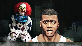 Don't Trust Any Clown Part 3.. Evil Clown try to kill me Pennywise in GTA 5