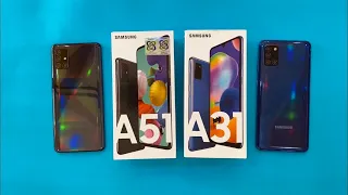 Samsung Galaxy A31 vs Samsung Galaxy A51