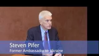 Steven Pifer on Russia and the Ukraine Situation