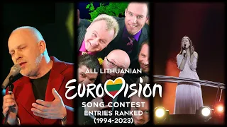 Lithuania 🇱🇹 - All Eurovision Songs Ranked (1994-2023)