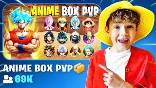 FINDING THE STRONGEST ANIME IN FORTNITE BOX FIGHTS!