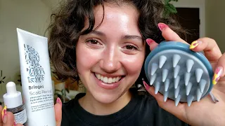 ASMR Tingly Scalp Treatment 🧖‍♀️ (Scalp Massage, Hair Wash, Skincare w/ Layered Sounds)