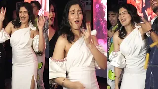 Govinda Daughter Tina Ahuja Crazy Dance In Front Of Media @ Launch Of Her New Song LAKK SHAKE