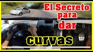 como dar una curva sin salir de la carretera