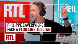 Philippe Caverivière face à Floraine Jullian