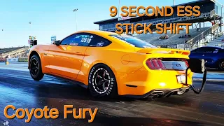 9 SECOND ESS STICK SHIFT COYOTE MUSTANG