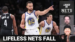 No effort, no-show at home. Nets lose brutal game to Steph Curry and the Warriors