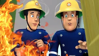 Fuoco nel seminterrato | Sam il Pompiere italiano |Cartoni animati