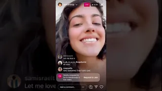 Malu Trevejo Instagram Live March 18, 2021