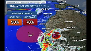 2 tropical waves with high chances of development as Hurricane Larry churns on