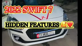 2022 MARUTI SWIFT HIDDEN FEATURES || NEW SWIFT FEATURES 🤟🤟|| 2022 Swift Vxi