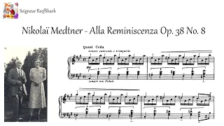 Medtner - Forgotten Melodies Op. 38 No. 8 "Alla Reminiscenza" (Tozer, Kim, Trifonov, Kholodenko)