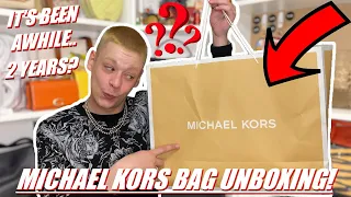 My FIRST Michael Kors Bag in OVER 2 YEARS! *Michael Kors Bag Unboxing*
