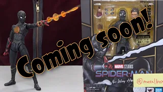 SH Figuarts Spider-Man Black & Gold Suit Preview from No Way Home