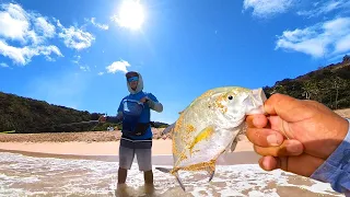 Hawaiian Fishing Adventure: Catching Oama for Papio with Local Tackle Shop Visit