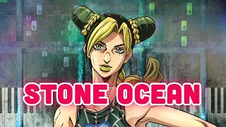 🎹STONE OCEAN-JoJos Bizarre Adventure Stone Ocean (Piano Tutorial)❤️♫