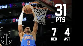 Shai Gilgeous-Alexander Highlights | Clippers vs. Thunder | 21st Mar 2023