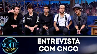 Entrevista com CNCO | The Noite (21/05/18)