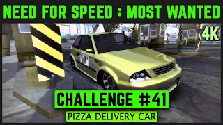 NFS Most Wanted Remastered 4K - Challenge #41 - Pizza Delivery Car