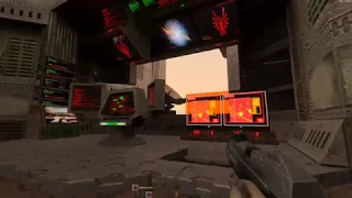 Quake II RTX First Unit Gameplay