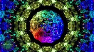 4k Cymatic Testing Rainbow with Fractal Cymatics Low Frequencies 5