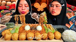 MUKBANG SAMYANG EXTRA HOT 🔥 #hobijajan