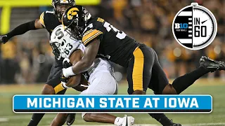 Michigan State at Iowa | Sept. 30, 2023 | B1G Football in 60