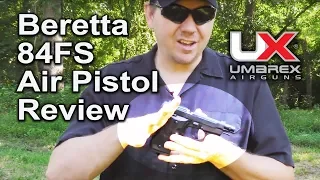 Umarex Airguns Beretta 84 Pistol Replica BB Gun Handgun Review