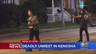 Authorities In Kenosha Search For Gunman Who Shot Three People, Killing Two, During Another Night Of