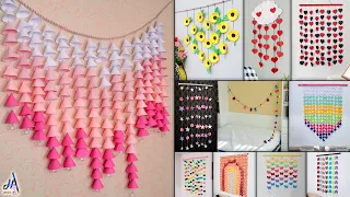 11 Best Paper Wall Hanging/Room Decor Making !!! DIY Craft Ideas