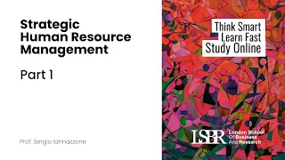 LSBR - Strategic Human Resource Management - Part 1