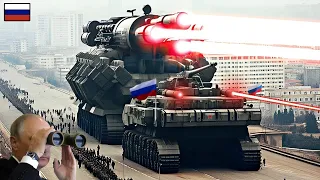 Putin shocked the world! Russia Operates Giant Tanks to Seize Ukraine from Zelensky - ARMA 3