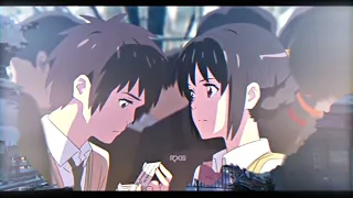 YOUR NAME ANIME EDIT💎/PLEASE DON,T GO/🦋LOVE STATUS #shorts#yourname