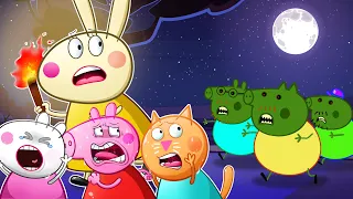 Zombie Apocalypse | Hurry Up! This Way My Kids | Peppa Pig Funny Animation